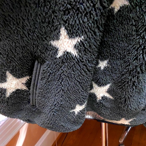 Halogen Star Plush Teddy Qtr Zip ⋆｡˚ ☁︎ ˚｡⋆｡˚☽˚｡⋆ - Picture 3 of 7